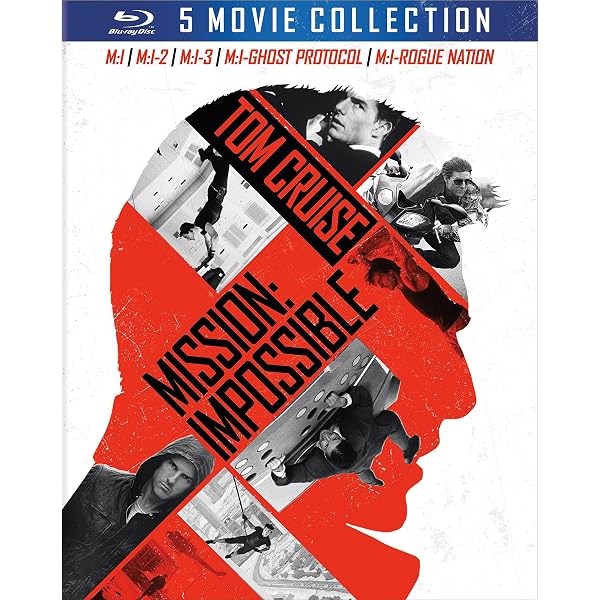 Amazon.com: Mission Impossible: Quadrilogy (1-2-3-4 Box Set) [Blu